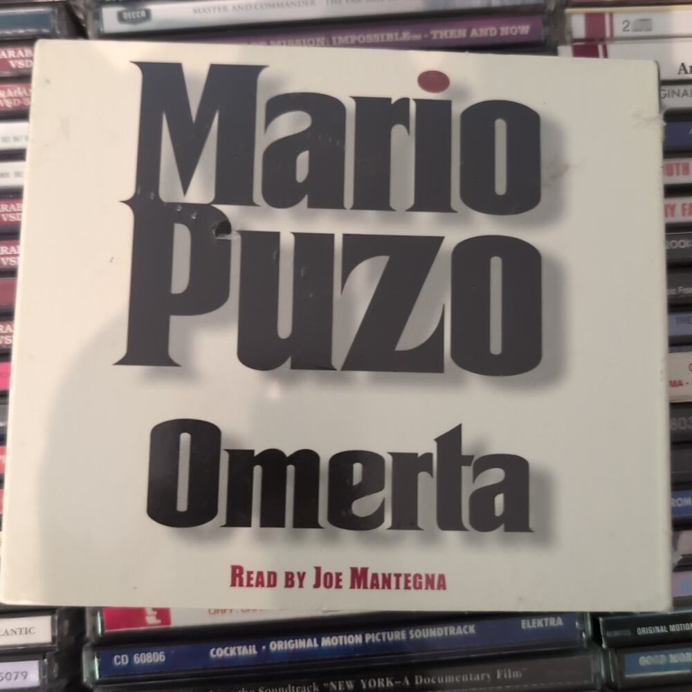 Omerta by Mario Puzo (2000, Compact Disc) Read By Joe Mantegna New Sealed